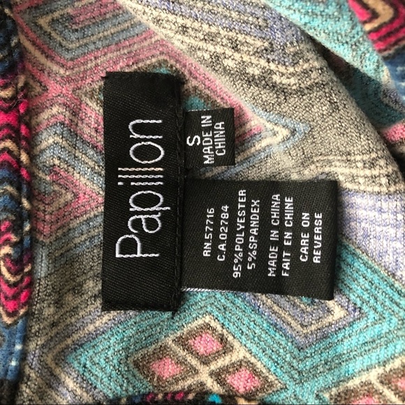 EVEREVE Papillon Geometric Sweater Tunic Dress s - Picture 9 of 9